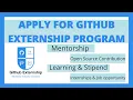 Github Externship Program 2021 Git Campus Expert Program Github open-source program to apply