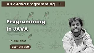 Advanced Java - 1 Programming in Java CSIT 7th Sem