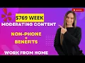 769 Week Yelp Is Hiring A Content Moderator NON PHONE To Work From Home Benefits US Only