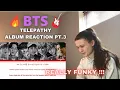 Reaction to BTS (방탄소년단) Telepathy 잠시 (Color Coded Lyrics)