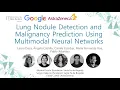 Lung Nodule Detection and Malignancy Prediction Using Multimodal Networks