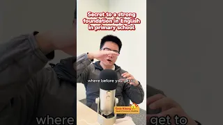 Secret to a strong foundation in primary school English