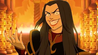 AZULA FIRST LOOK ON AVATAR LEGENDS