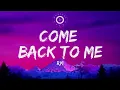 Come Back To Me Lyrics Video -  Song by: RM