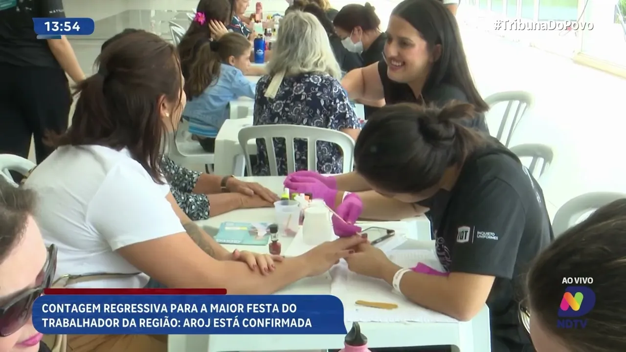 AROJ confirmada para a Festa do Trabalhador na Expoville | Vídeo