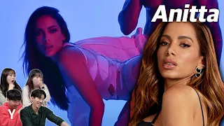 Korean Guy&Girl reage ao MV de 'Anitta' pela primeira vez | Y