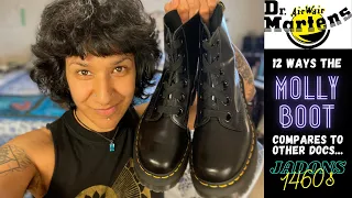 Dr Martens MOLLY BOOT REVIEW 12 Ways the Molly Boot Compares to Other Docs JADONS 1460s Bex