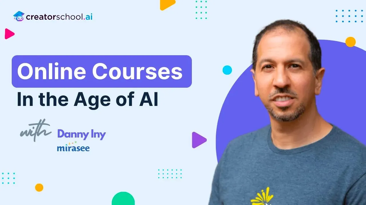 Sell online courses in the age of AI