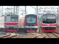 Download Lagu RAMAINYA KERETA KRL COMMUTER LINE DI STASIUN DEPOK JAKARTA ! Ada KRL China, JR 205 Marchen, TM 7000
