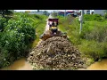 Lagu First Start a New Project! Rebuild Roads To Make It Easier For Farmers Using Dozer D20P \u0026 5Ton Truck