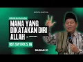 Download Lagu Membuka Rahasia - MANA YANG DIKATAKAN DIRI ALLAH | Ust. Iswardi, S. Ag Bagian 01