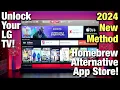 WebOS HomeBrew 2024 - Alternate LG Appstore
