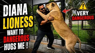 Diana want to hugs me 🤗 Diana ko 2 din nahi mila tu udas ho gai😘 (mian saqib)