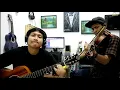 Rossa - Hati yang kau sakiti (Cover//guitar acoustic \u0026 violin) Arul vio ft Priatama live record