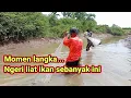 Lagu CAST NET FISHING...JALA IKAN DI SUNGAI KECIL DAPAT BANYAK BABON