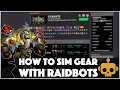 HOW TO SIM using Raidbots - Optimize your gear for massive DPS gains The War Within