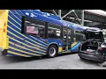 MTA Bus on the Q32 to Jackson Heights at Queens Plaza LIC Ex-JFK