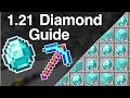 How to Find Diamonds in Minecraft 1 21 BEST WAY Minecraft 1 21 Diamond Mining Guide