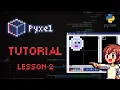 How to create and use sprites in Pyxel Pyxel tutorial - 2 Sprites