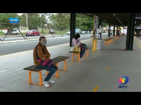 Transporte coletivo volta a circular em Blumenau apos 89 dias de paralisação