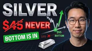 45 SILVER DIP IS NEVER COMING Secret Log Chart Reveals The Bottom Is Already In