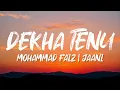 Dekhha Tenu (Lyrics) | Rajkummar Rao, Janhvi Kapoor | Mohd. Faiz | Jaani | Aadesh S| Sameer