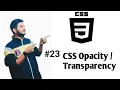 tutorial CSS - 23 CSS OPACITY