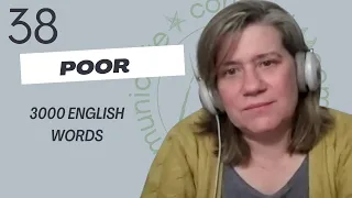 Learn English Vocabulary poor - Definitions Usage Collocations and Opposites
