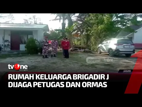 Kediaman Keluarga Brigadir J Mendapat Penjagaan Ketat Petugas dan Ormas