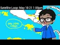 May 18 2021 12-1PM First area to watch in the Eastern Pacific of 2021