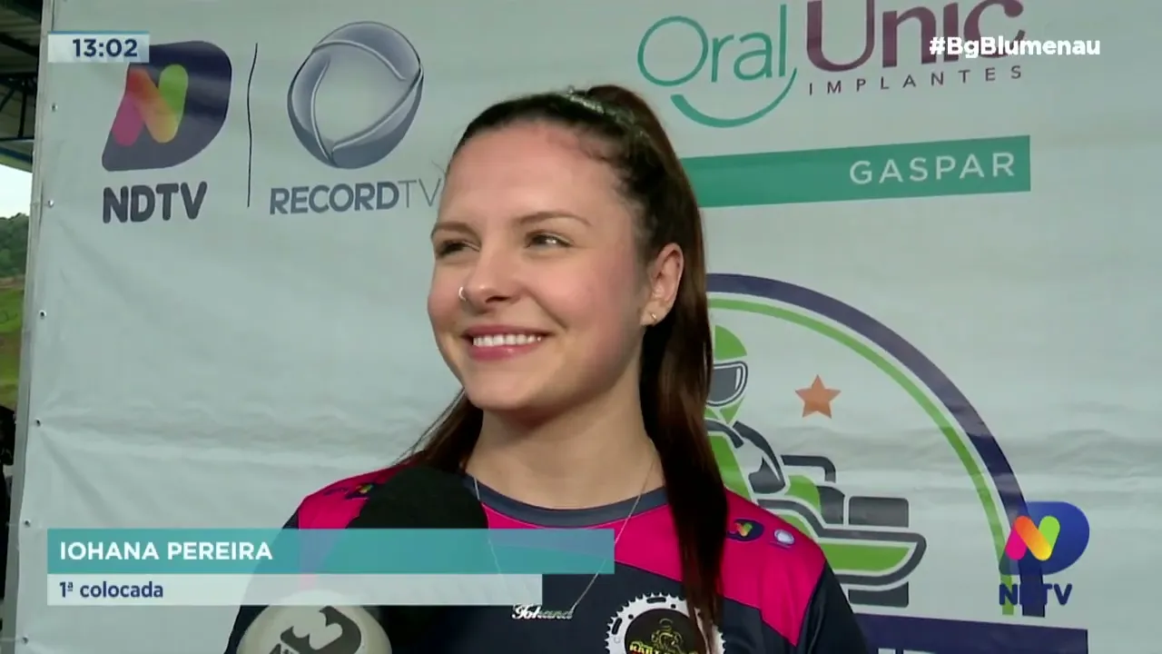 Campeonato NDTV de Kart Amador: prova entre as mulheres foi uma das atrações da programação