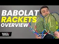 Babolat Rackets Overview ft Pure Drive Pure Aero Pure Strike Rackets Runners