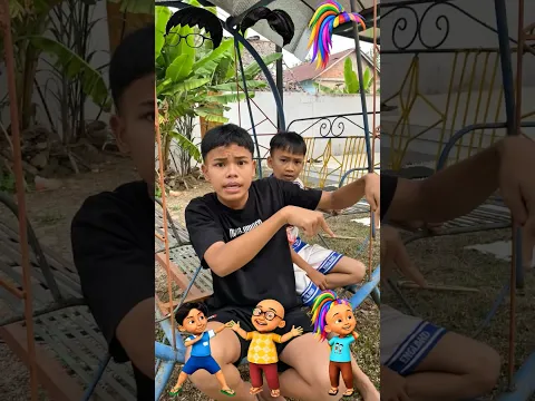 ini rambut ehsan botak,ini rambut fizi,ini rambut jarjit⁉️#upinipin #shortvideo
