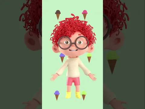 🍦 Eu Amo Sorvete! 😋 Qual Sabor Você Escolhe? #cançãoinfantil #musicainfantil