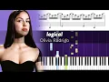 Download Lagu Olivia Rodrigo - logical - Accurate Piano Tutorial with Sheet Music