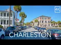 Charleston South Carolina City Drive 4K - Chucktown Driving Tour