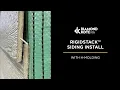 Diamond Kote RigidStack Siding Install with H-Moldings