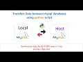 MySQL Database Synchronization Tool with Python Data Sync Solution