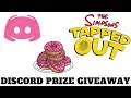 The Simpsons Tapped Out Discord Prize Away Winner Announced