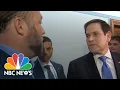 Alex Jones Confronts Senator Marco Rubio At Senate Hearing NBC News