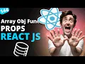 React Tutorial for beginners Array Object and Function Props in React MERN Stack Tutorial