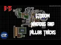 GZDoom Mapping - Windows and Pillar Tricks