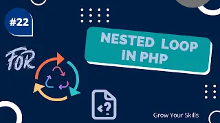 PHP Nested Loop PHP Course nested loop in php Grow Your Skills