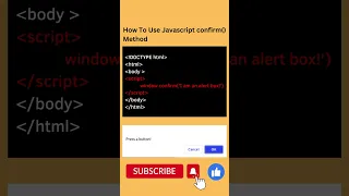 How To Show Confirm Box Using Javascript Confirm Method window confirm