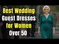 Best Wedding Guest Dresses for Women Over 50 - By Body Shape