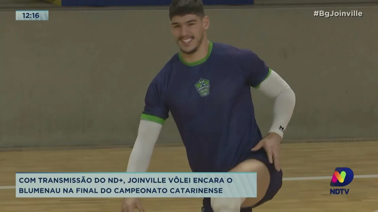 Campeonato Catarinense: Joinville Vôlei fecha preparação para enfrentar o Blumenau