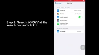 How to Select The WLAN for INNOVV App Only for iPhone