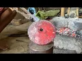 Lagu From Old Iron Metal Knife Making Process_ Bowie knife #blacksmith #viralvideo #youtube #knifemaking