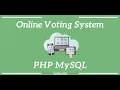 voting system php source code 2022