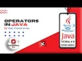 Operators in Java Programming Eye